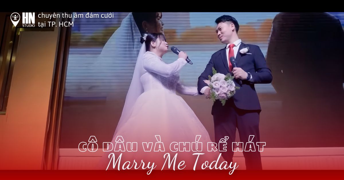 thu âm hát đám cưới