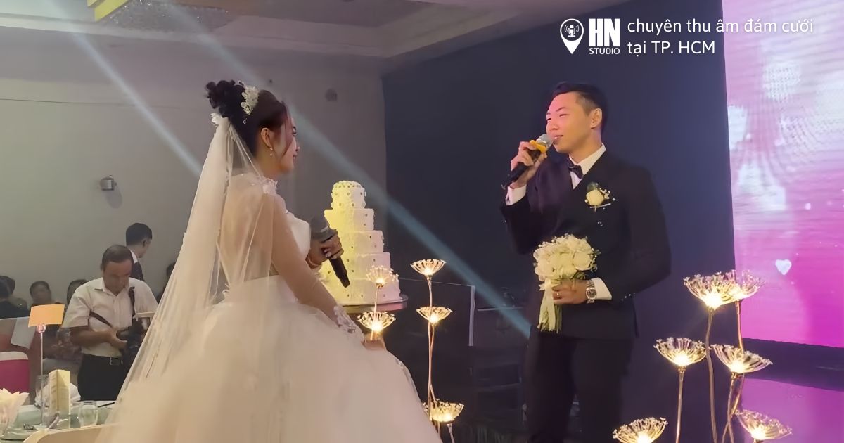 thu âm đám cưới